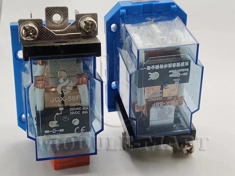 1Pce JQX-58F 48VDC Power Relay 60A 250AC 28VDC