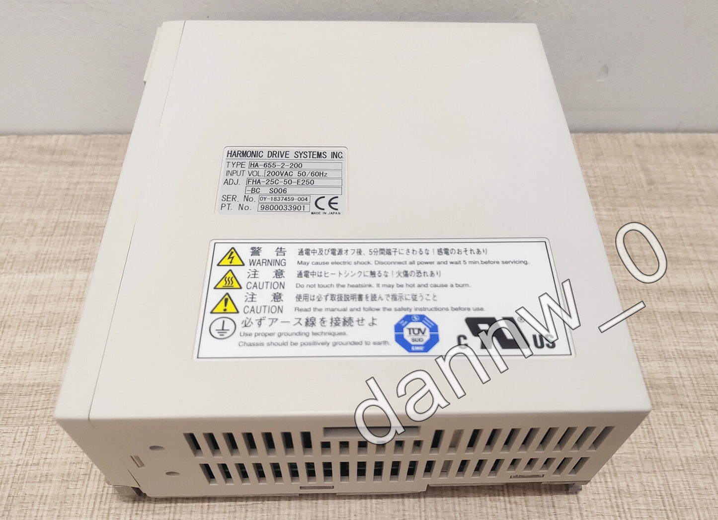 Harmonic HA-655-2-200 Servo Drive – High Performance Motor - HARMONIC
