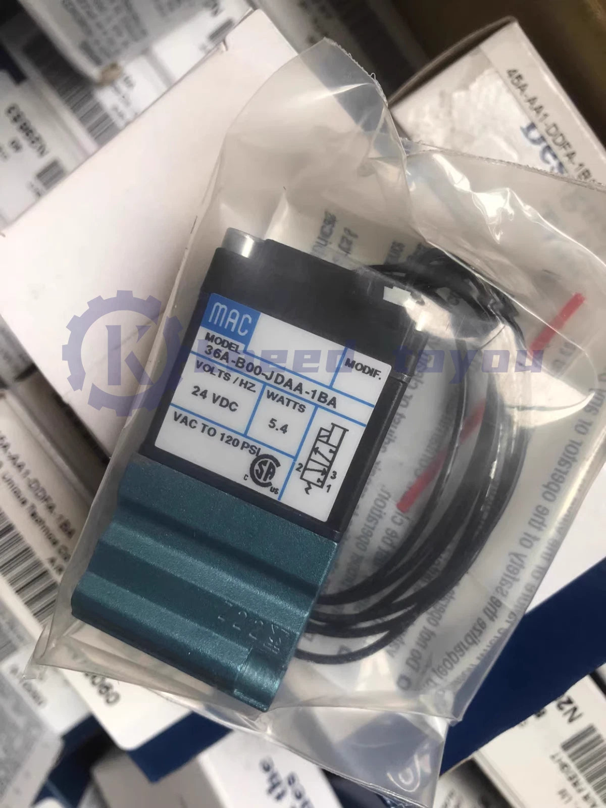 1Pcs MAC Solenoid Valve 36A-B00-JDAA-1BA