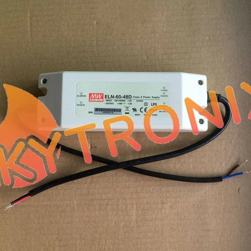 1PCS MEAN WELL ELN-60-48D 60W 48V 1.3A power supply