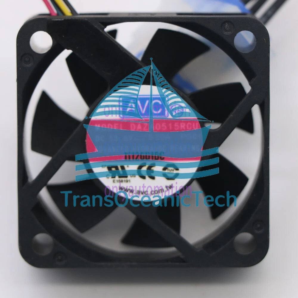 1Pcs 13.6V 0.20A 4-wire plug 5015 waterproof cooling fan DAZA0515RCU