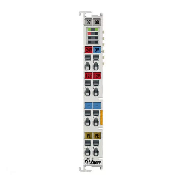 Beckhoff EL9512 Power Supply Terminal 12VDC MFGD - BECKHOFF