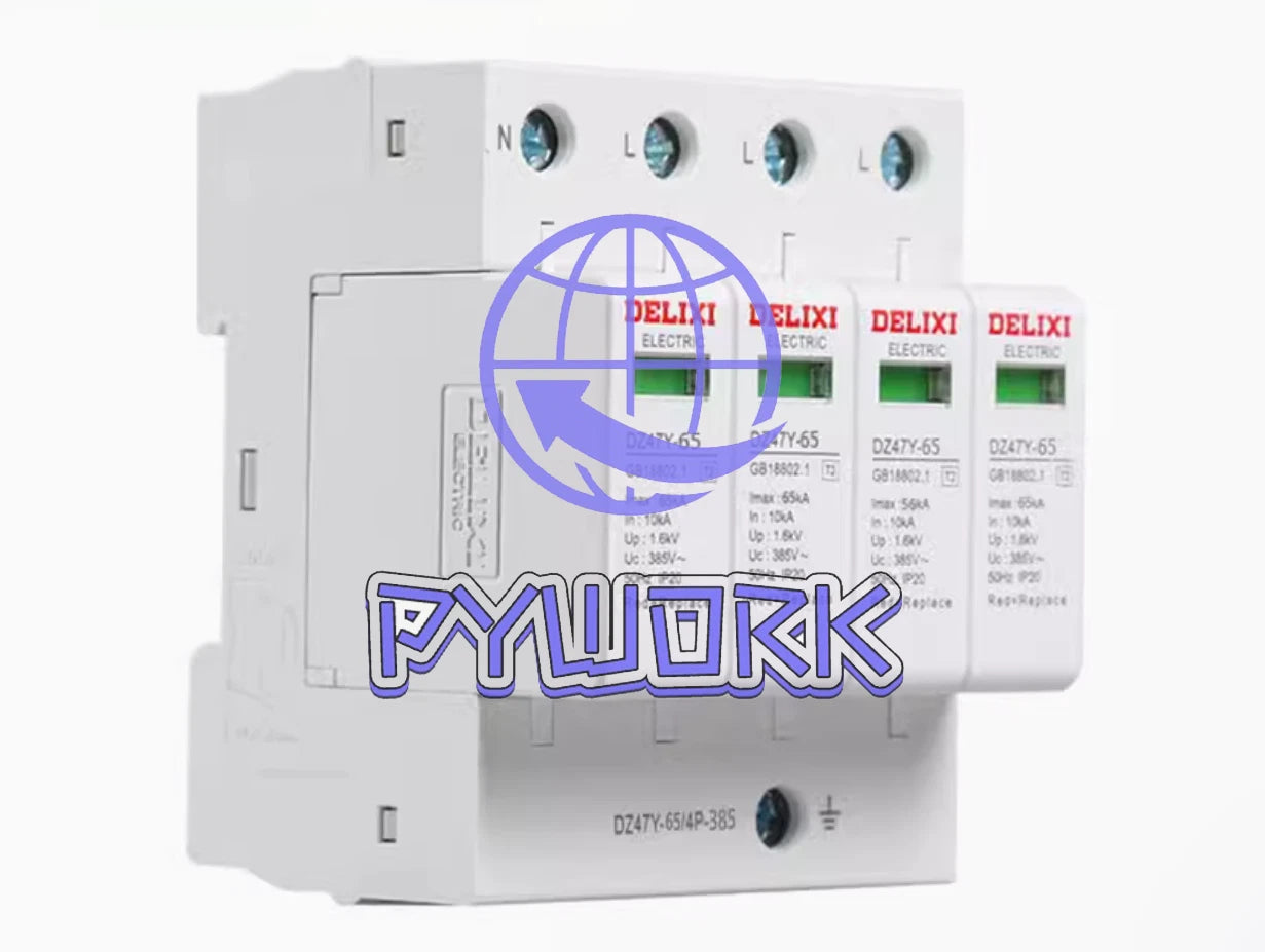 1Pcs DELIXI Surge protector DZ47Y-65KA 4P free shipping