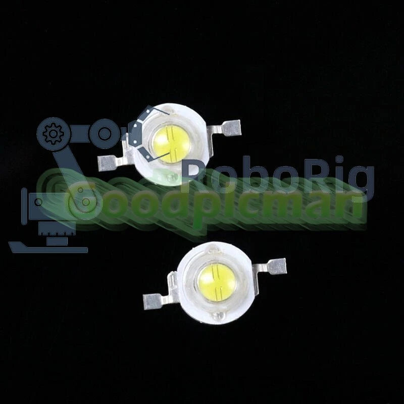 10PCS 1W Warm White SMD LED Beads 100-110LM