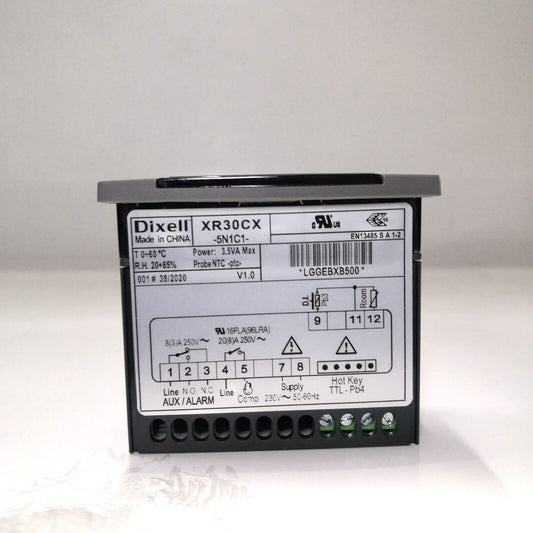 DIXELL XR30CX-5N1C1 Digital Thermostat Controller | Precision Temperature Regulation | Easy Setup & Long-lasting Performance - DIXELL