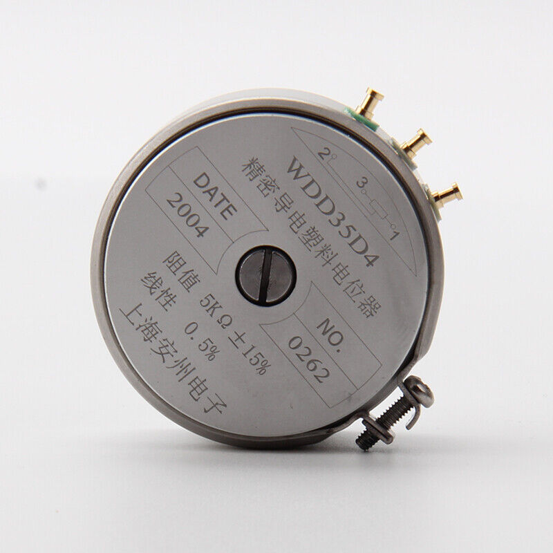 new Precision conductive plastic potentiometer WDD35D-4 1K 2K 5K 10K 0.5% 18mm