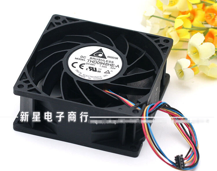 1pcs Delta THD0948HE-A 9238 DC48V 1.50A server violence fan