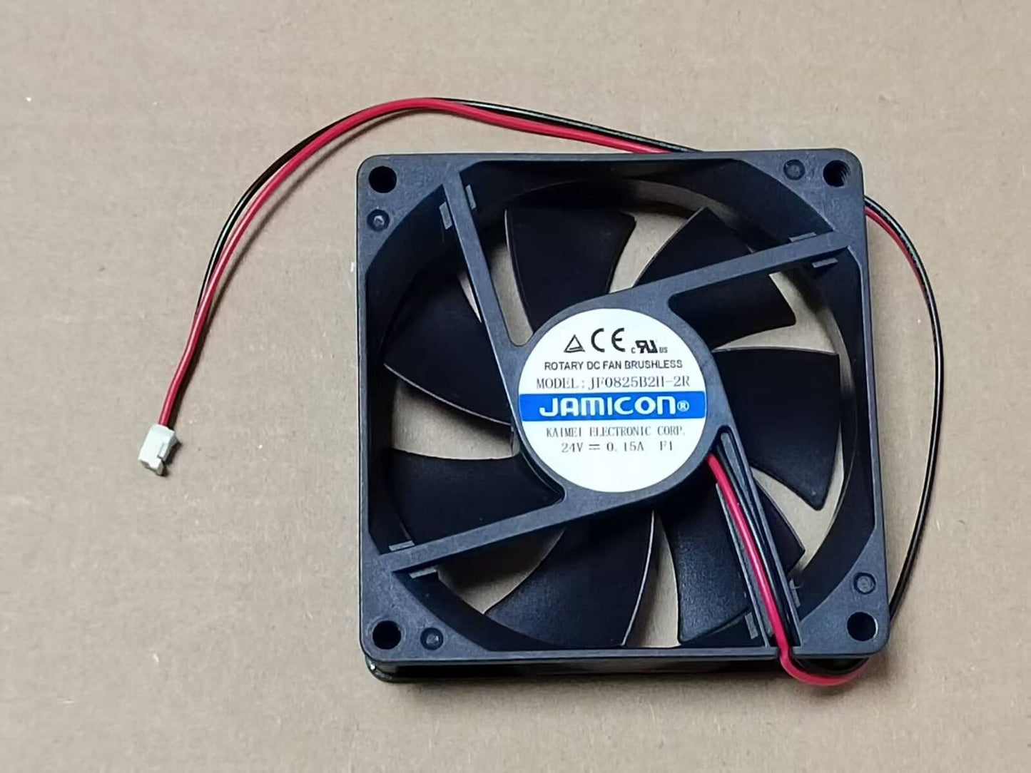 new 1pcs JAMICON JF0825B2H-2R 24V 0.15A 8CM 8025 Inverter Cooling Fan 2pin