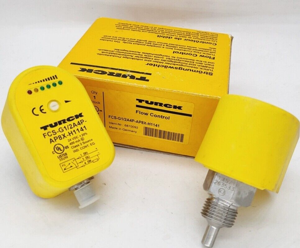 new 1pcs TURCK FCT-G1/2A4P-AP8X-H1141 flow sensor 6870092 - TURCK
