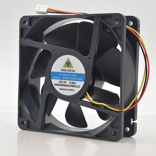 1pcs XXD1203812VH 12cm 12V 0.90A 12038 chassis power supply fan