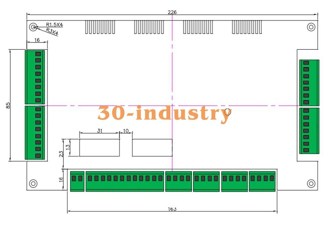 BC2802-YB CNC100T Automatic Feeding Instrument Lathe CNC System Panel - KOEED