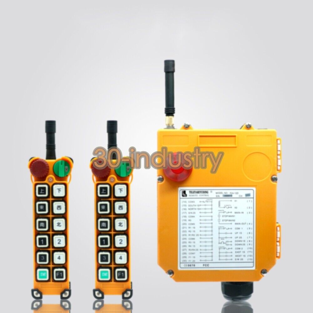 Telecrane F24-10D Wireless Remote Control 220V for Cranes - KOEED