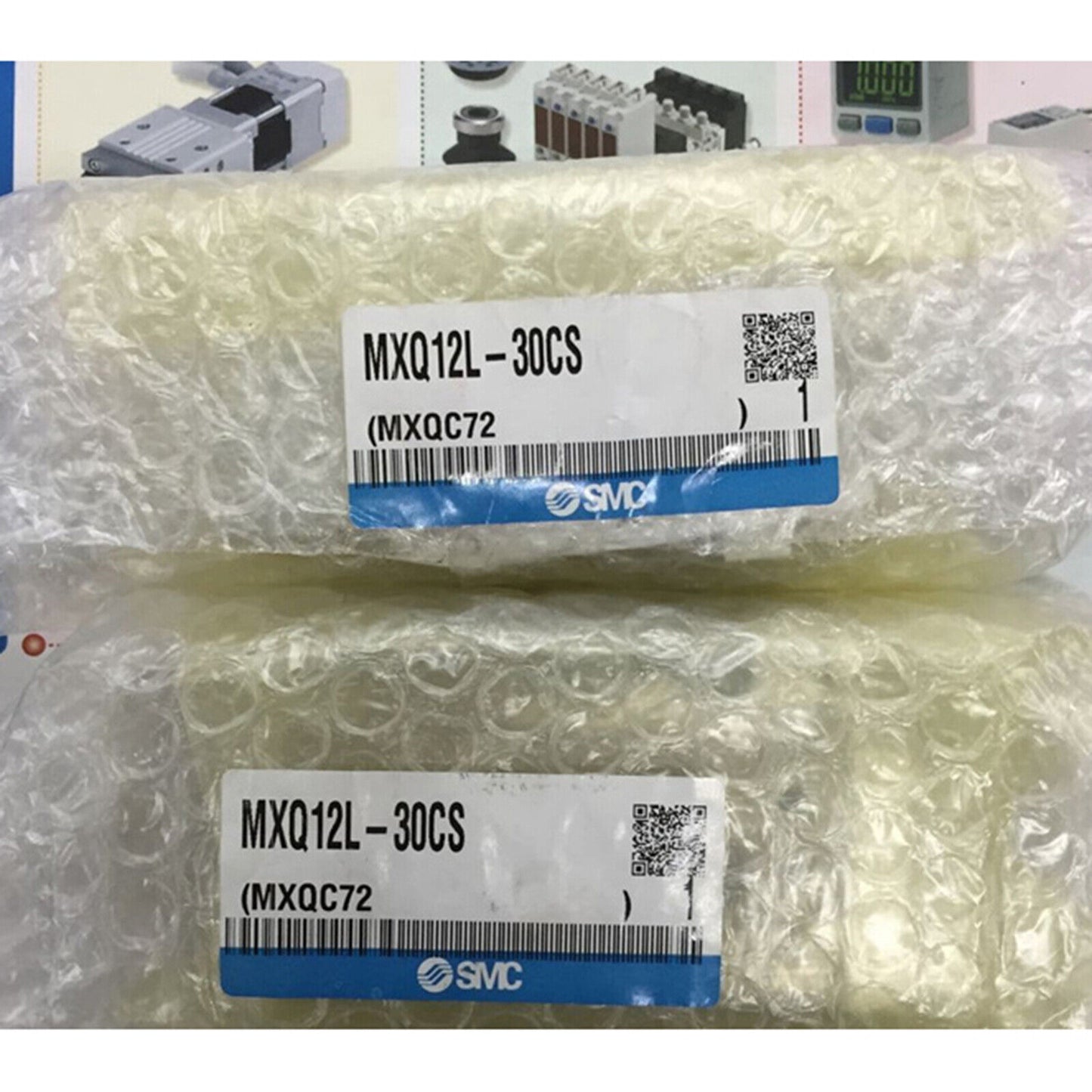 New ONE SMC MXQ12L-30CS Precision Slide Cylinder - ONE SMC