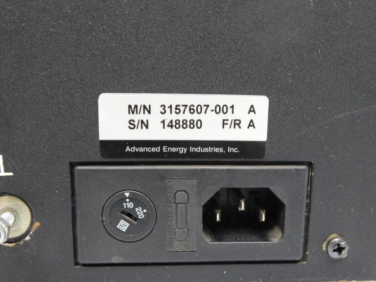 ADVANCED ENERGY 3157607 POWER SUPPLY - ADVANCED ENERGY