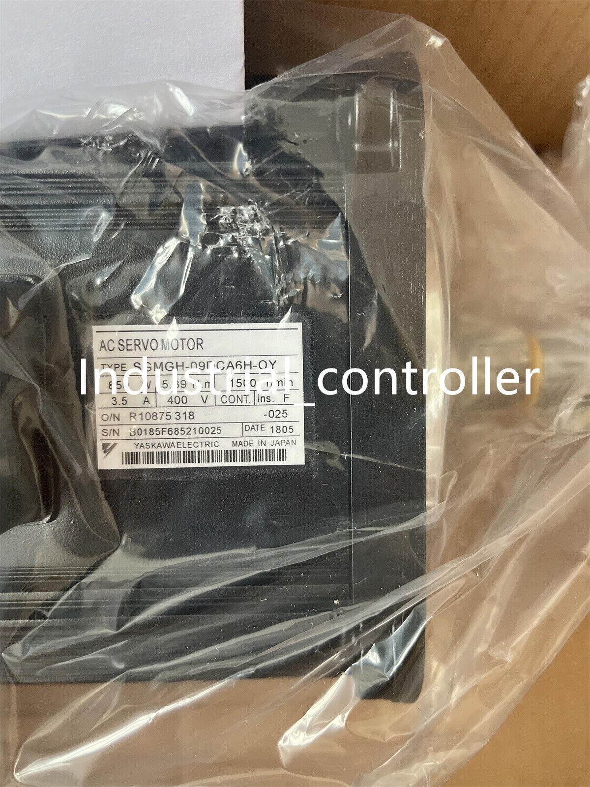 New 1PC Yaskawa SGMGH-09DCA6H-OY Servo Motor: High Performance Motor - YASKAWA