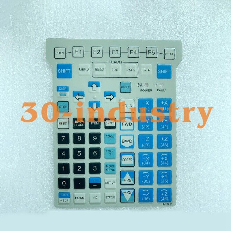 Membrane Keypad for Fanuc A05B-2518-C203#JMH Teach Pendant - FANUC