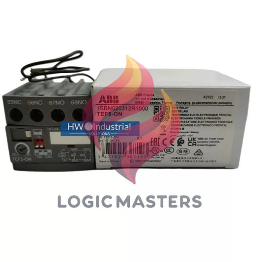 1/pieces ABB Power-on Delay Head TEF5-ON Contactor Timer Module