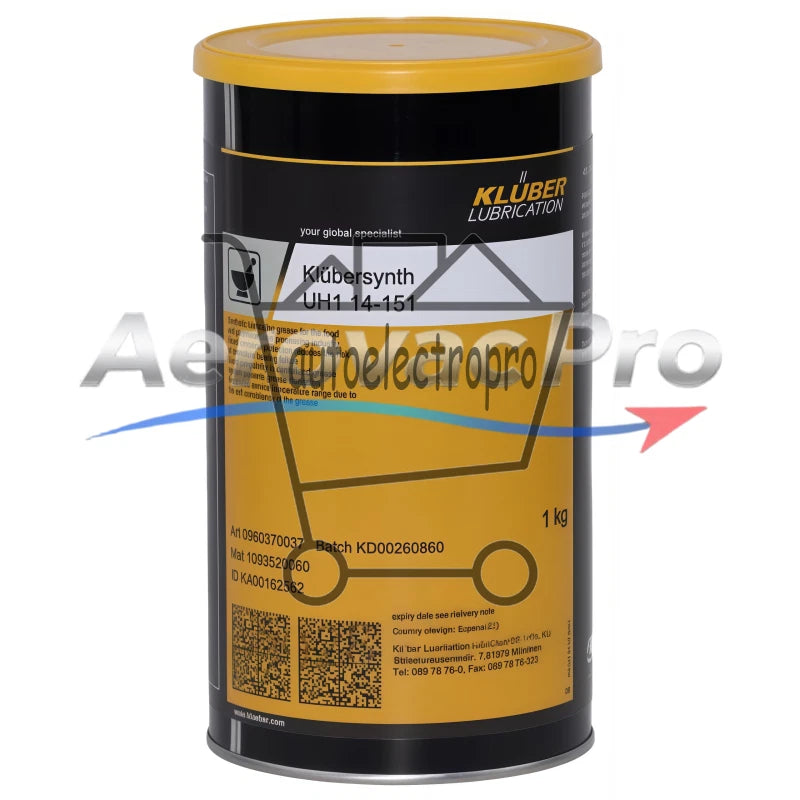 KLUBER Lubrication ISOFLEX TOPAS UH1-4-151-1KG (13 oz) SAFE RELIABLE
