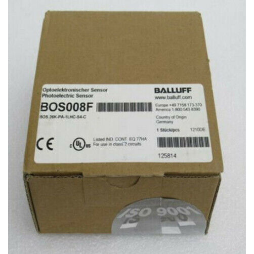 ONE BALLUFF Photoelectric Sensor BOS 26K-PA-1LHC-S4-C - BALLUFF