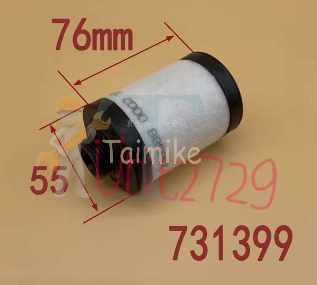 qty1 731399-0000 vacuum pump filter #un