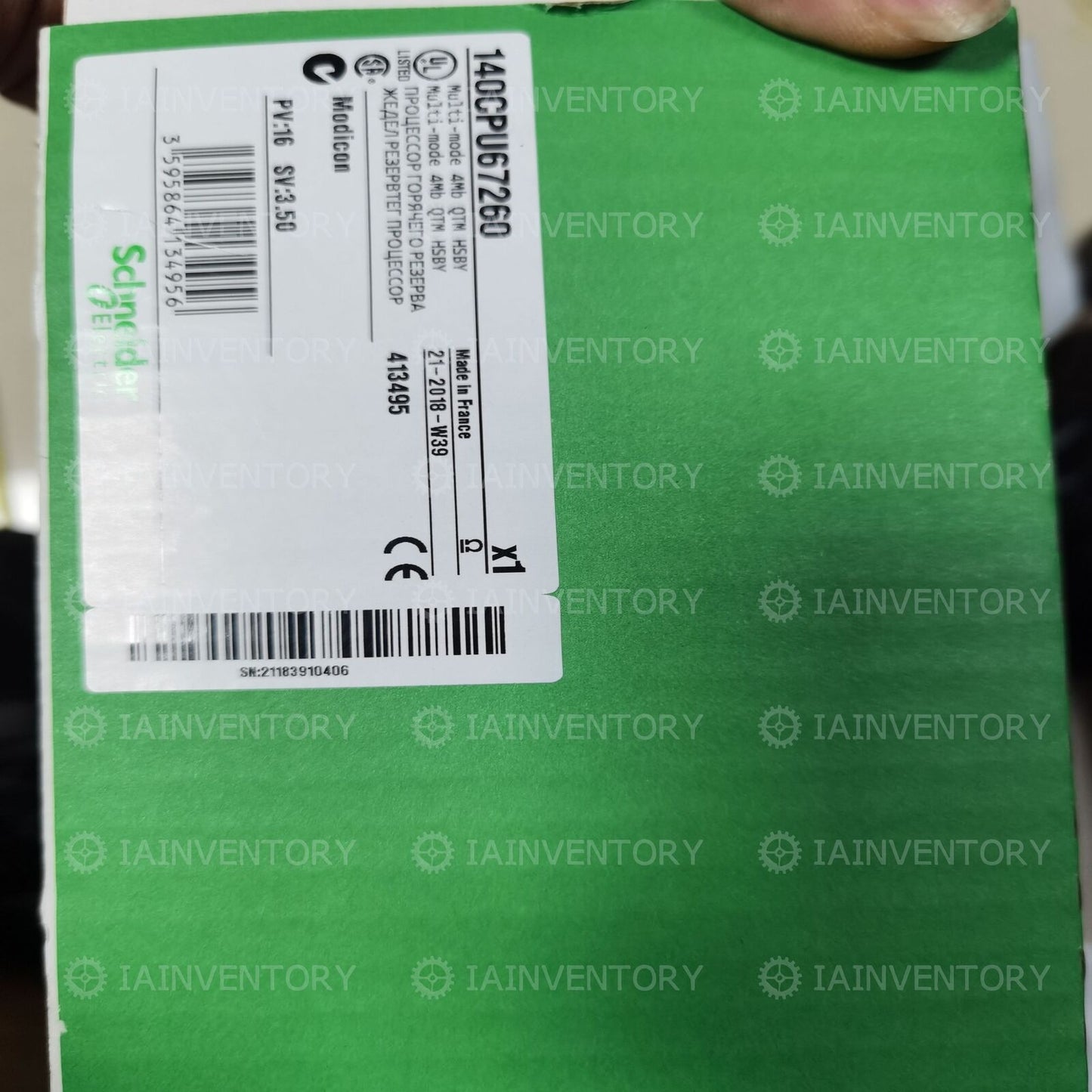 NEW SCHNEIDER 140CPU67260 PLC Module 140CPU67260 - SCHNEIDER