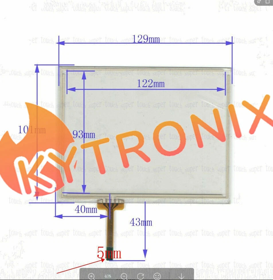 For IDEC HG2G-5FT22-TF-S Touch Screen Glass Panel