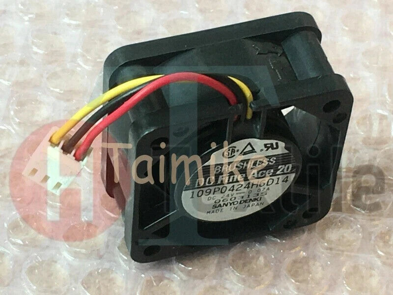 A90L-0001-0385 109P0424H6D14 24V 0.07A 3-pin dual ball server system fan