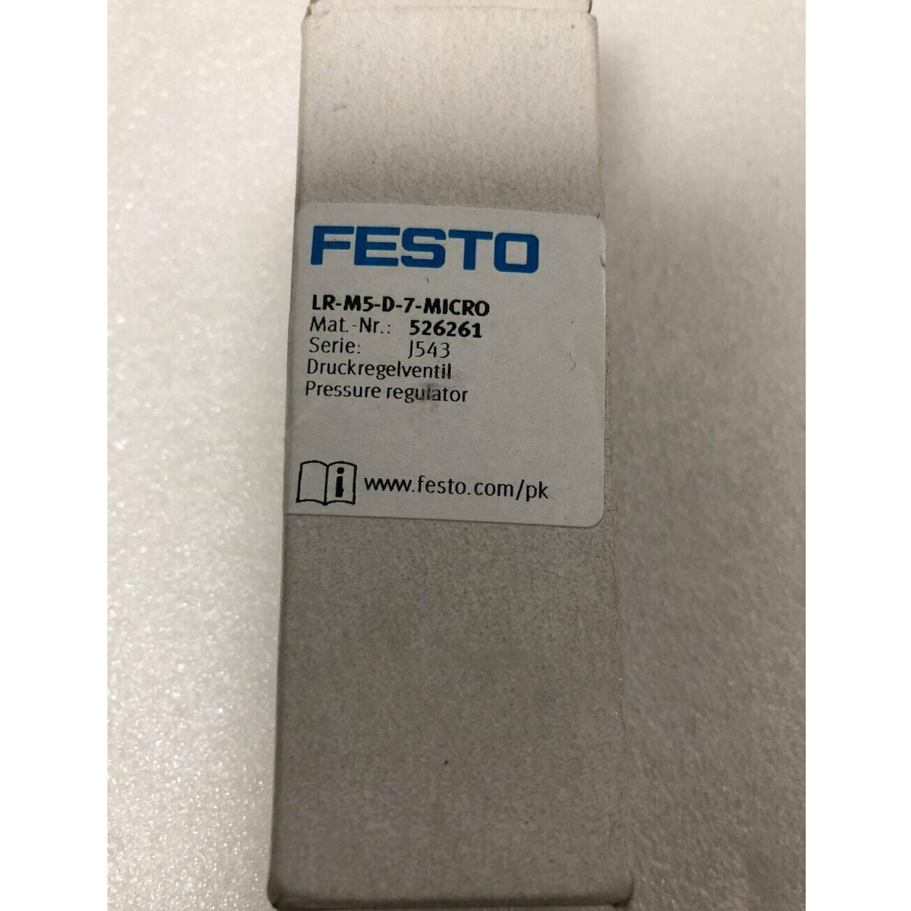 FESTO LR-M5-D-7-MICRO Pressure Reducing Valve - 1-Piece Fast - FESTO