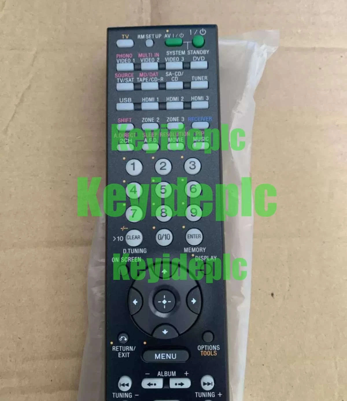 1PC Sony RM-AAL006 AV Receiver Remote Control #ke