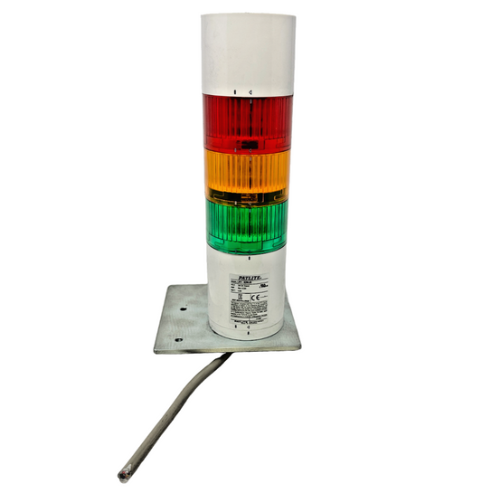used Patlite LR7-302WJBWRYG Signal Tower - P LITE