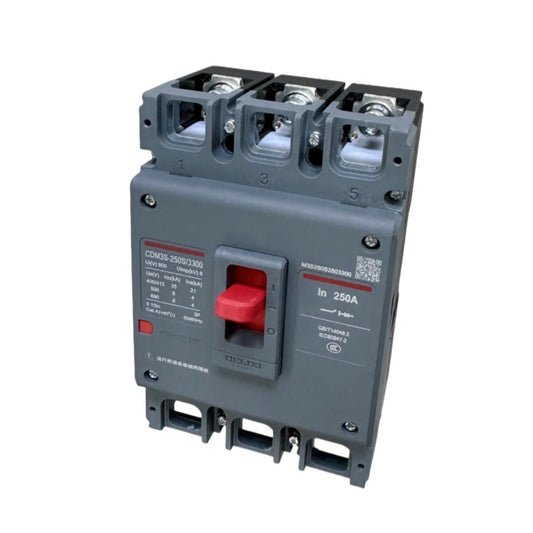 Delixi CDM3S-250S Series Circuit Breaker CDM3S-250S/3300 CDM3S-250S/4300