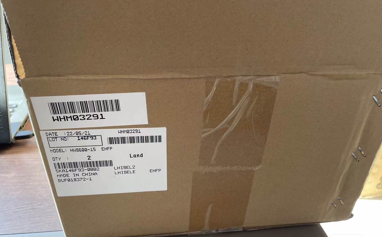 new 1pcs TDK-LAMBDA HWS600-15 15V 43A Switching Power Supply 100-240VAC 8.2A - TDK-LAMBDA