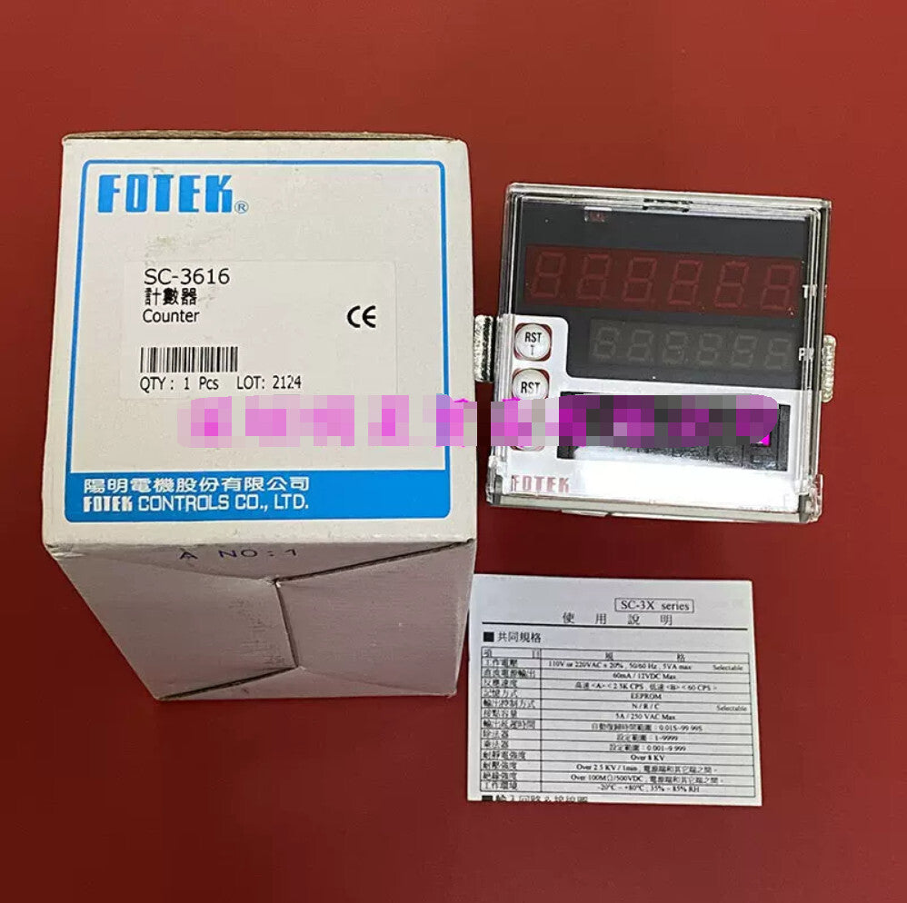 1PC Fotek SC-3616 SC3616 Counter Free Ship