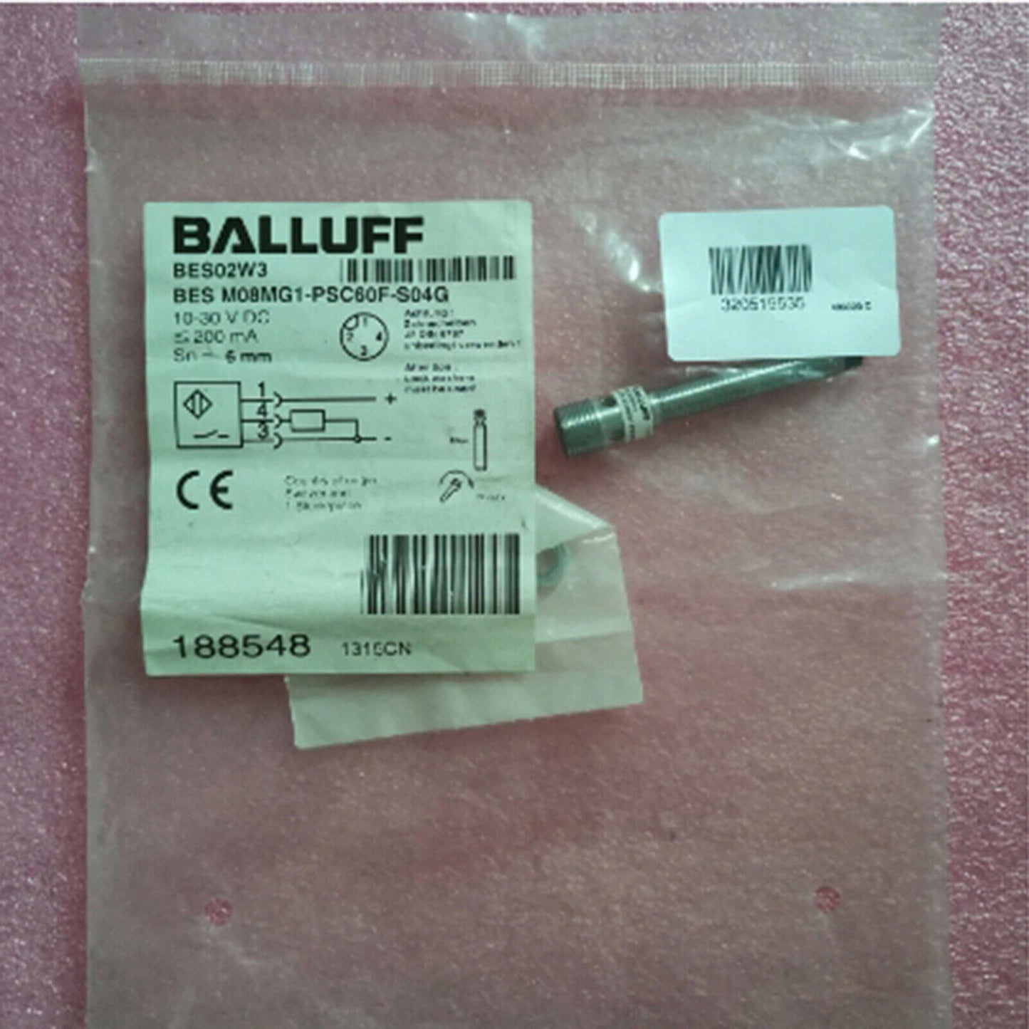 BES M08MG1-PSC60F-S04G Inductive Sensor Fast - BALLUFF