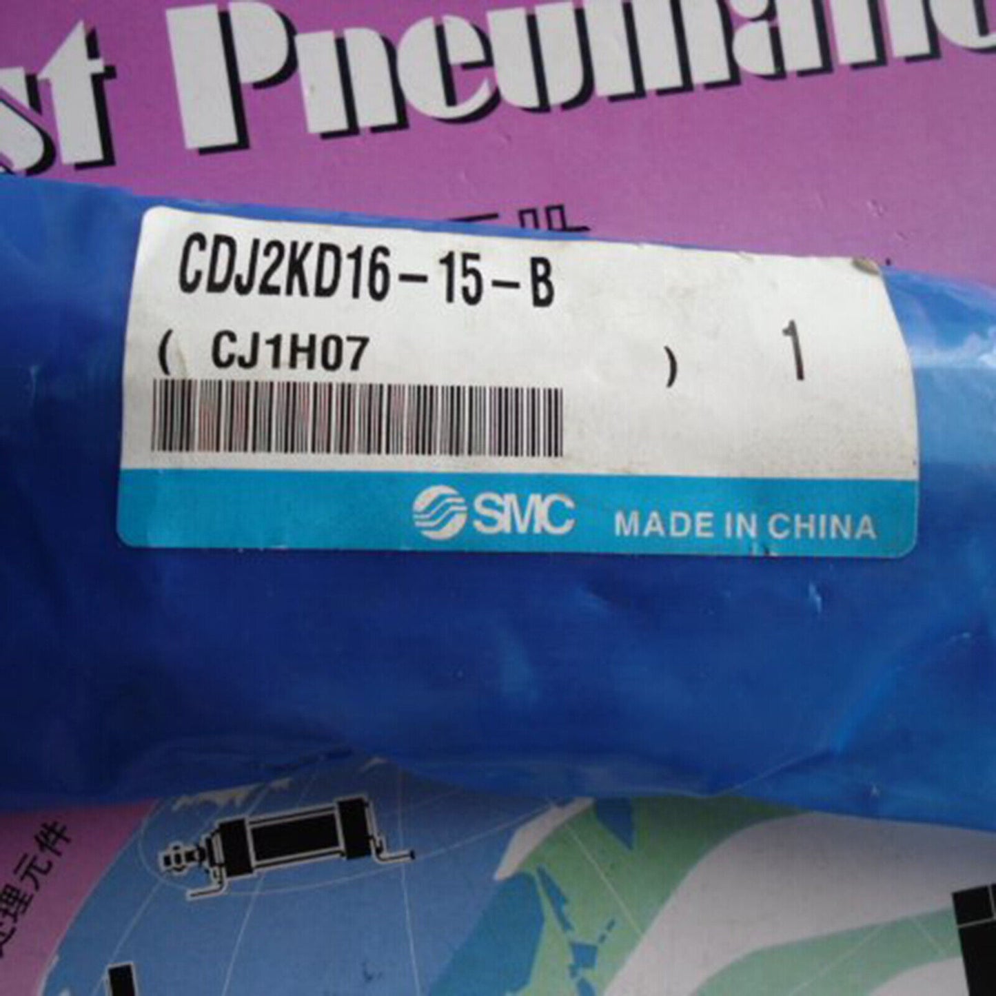 ONE SMC Mini Cylinder CDJ2KD16-15-B - SMC