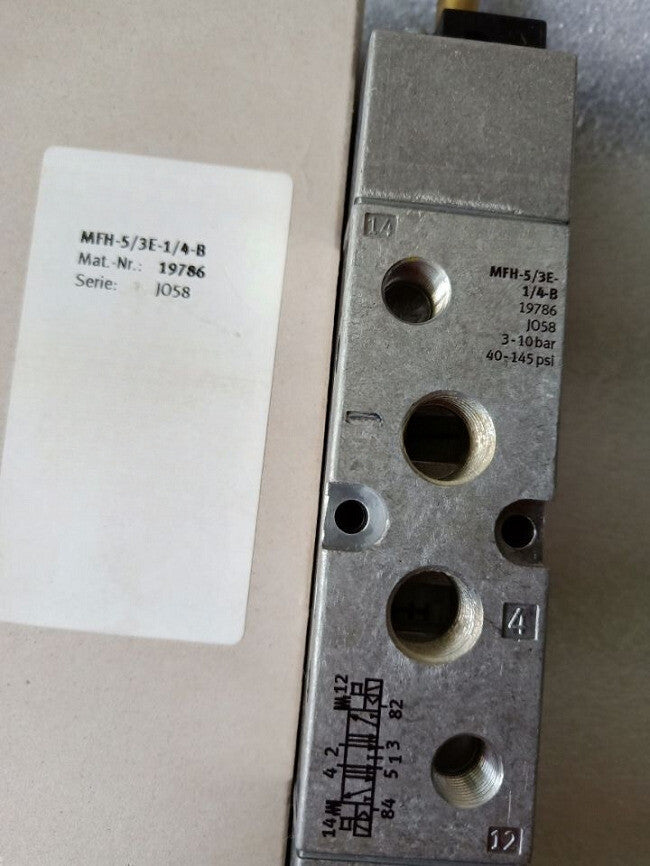 For Festo solenoid valve MFH-5/3E-1/4-B 19786