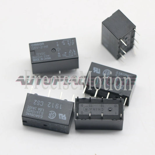 5PCS Omron G5V-2-H1 12VDC Relay G5V2H1 Free Shipping G5V-2-H1-12VDC~US