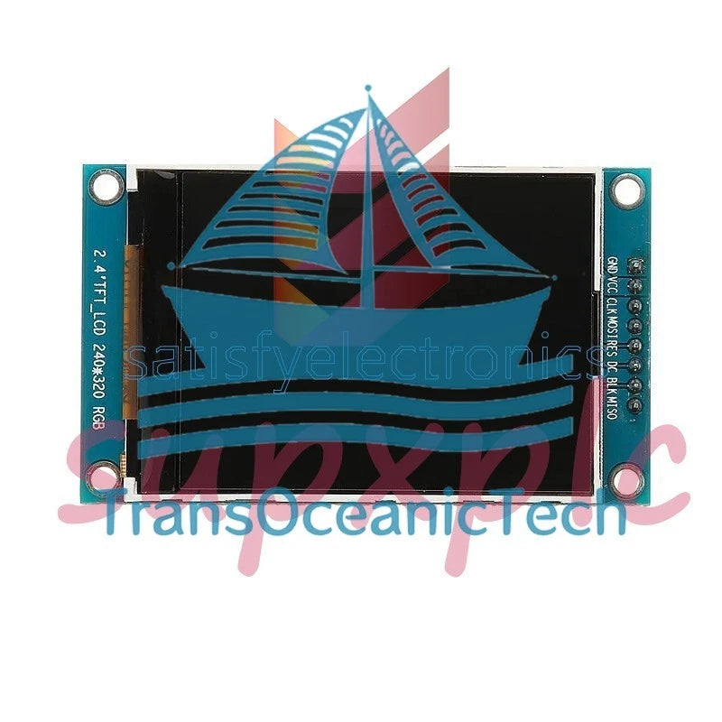 240X320 2.4 inch TFT LCD Color Screen SPI Serial Port module ILI9341 Driver