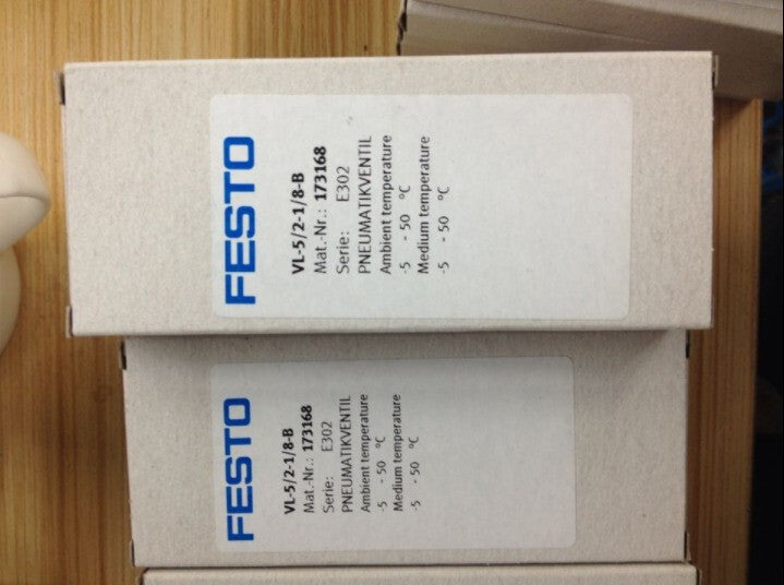1PCS Festo VL-5/2-1/8-B 173168 Pneumatic Control Valve In Box - , Free Ship