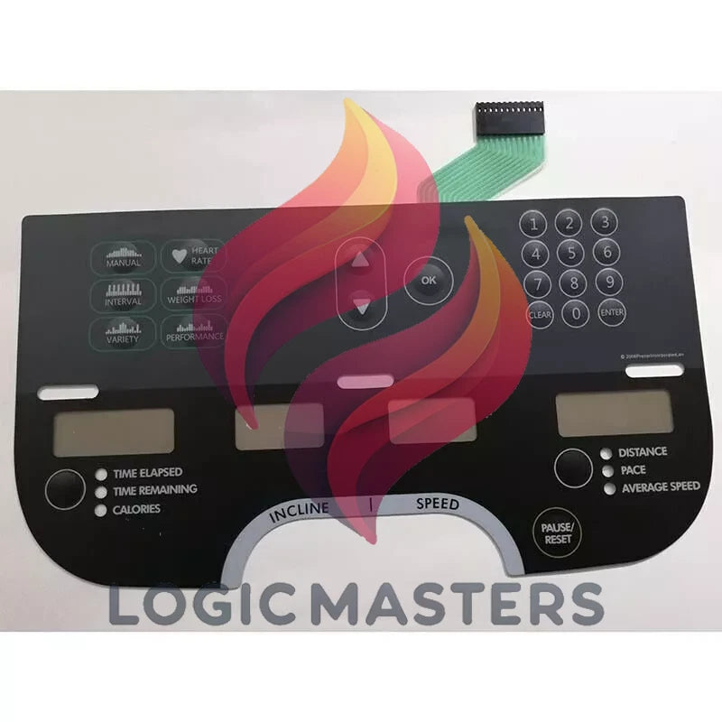 1PCS FOR Precor 932i 954i Treadmill Panel Switch Button Film Membrane Keypad