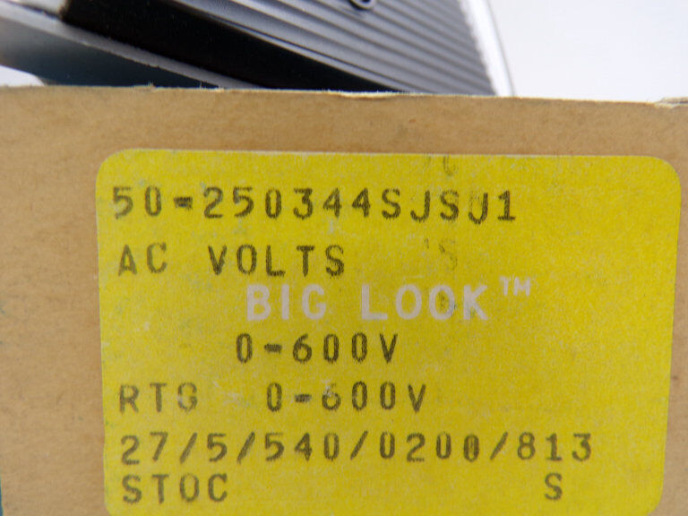 GE 50-250344SJSJ1 Panel Meter - GENERAL ELECTRIC