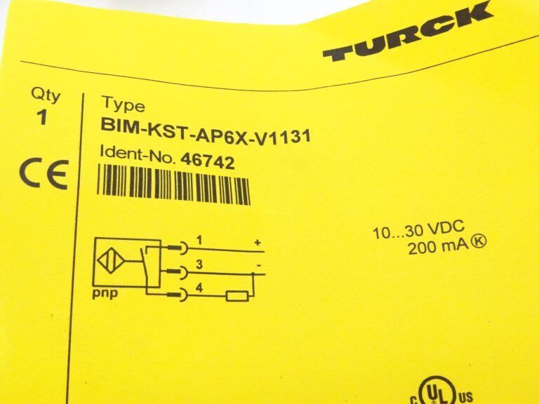 TURCK BIM-KST-AP6X-V1131 SENSOR - TURCK