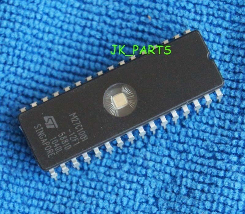 50pcs M27C1001-12F1 M27C1001 27C1001 EPROMs ST