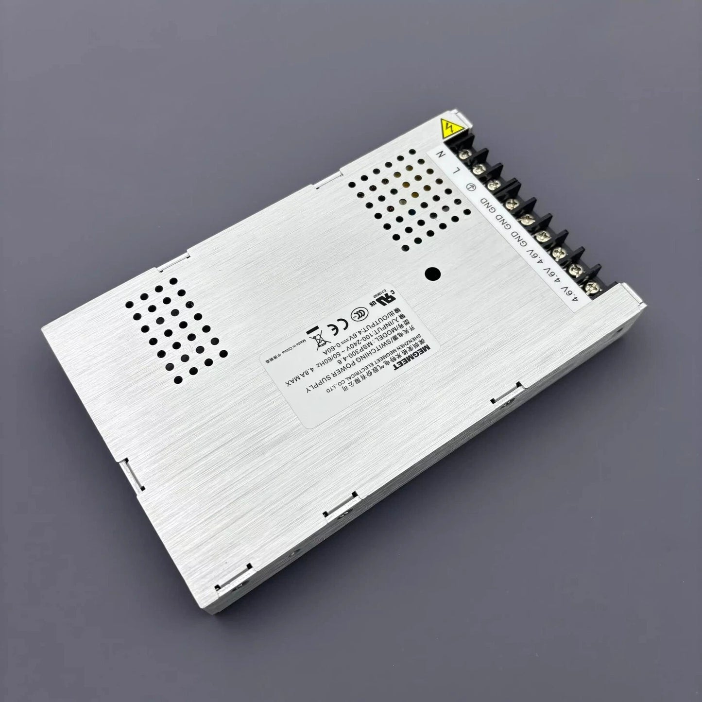 MEGMEET MSP300-4.6 LED Display Power Supply Wide Voltage Input 4.6V 60A Output