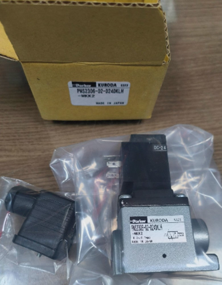 1PC Parker KURODA solenoid valve PMS2306-02-D24DKLH-MKK2