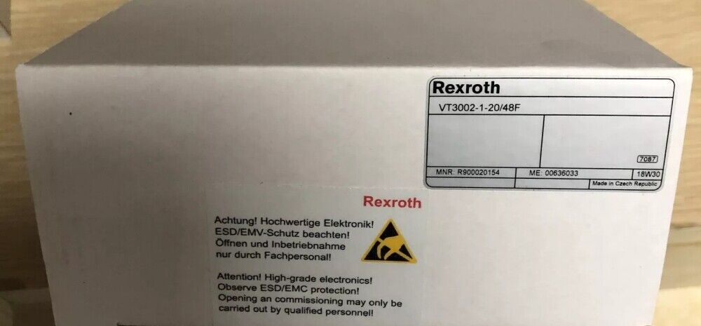 REXROTH R900020154 VT3002-1-2X/48F UPS Shipping