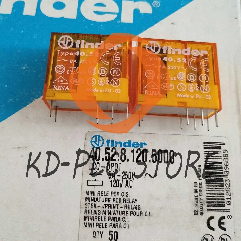 1PC 40.52.8.120.5000 Type 40.52 Finder Automotive Relay 5A 120VAC