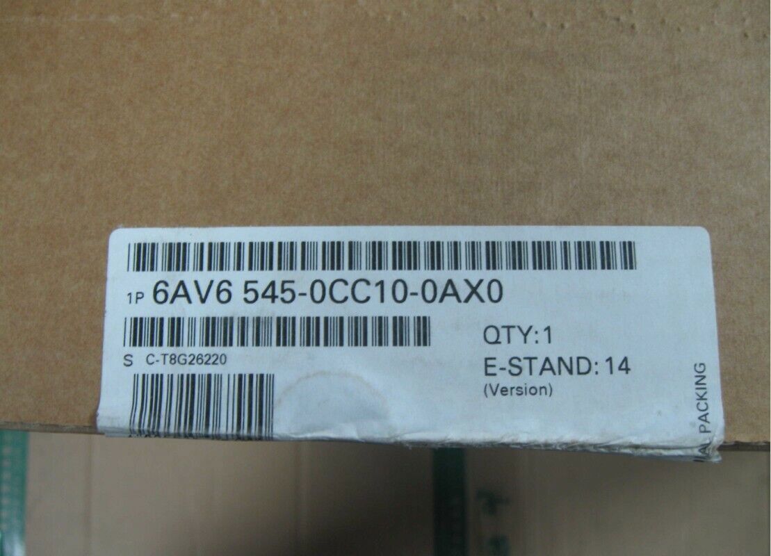 new Siemens 6AV6 545-0CC10-0AX0 Touch Panel In Box HMI ping