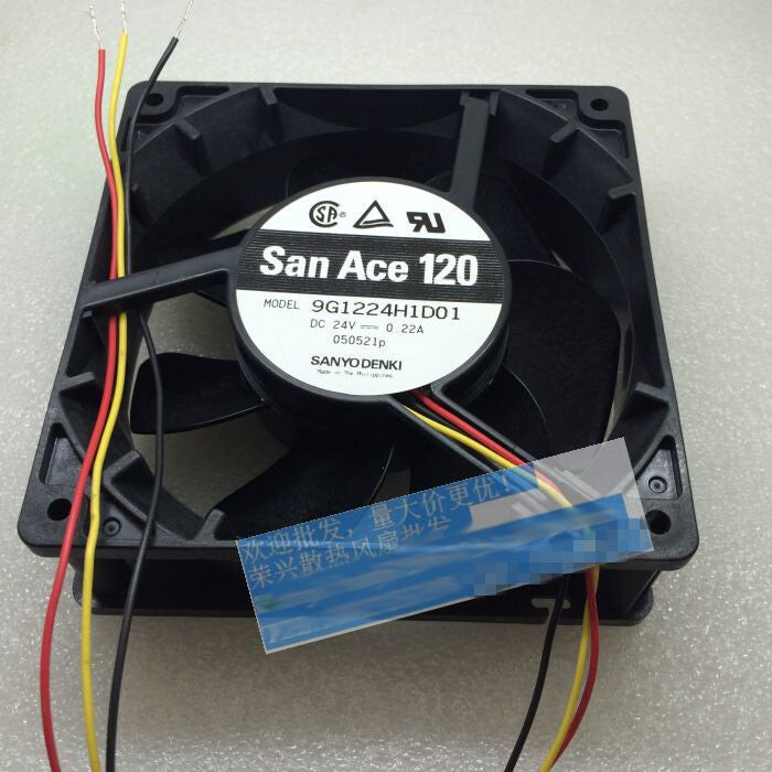 Sanyo 9G1224H1D01 12038 24V 0.22A cooling fan