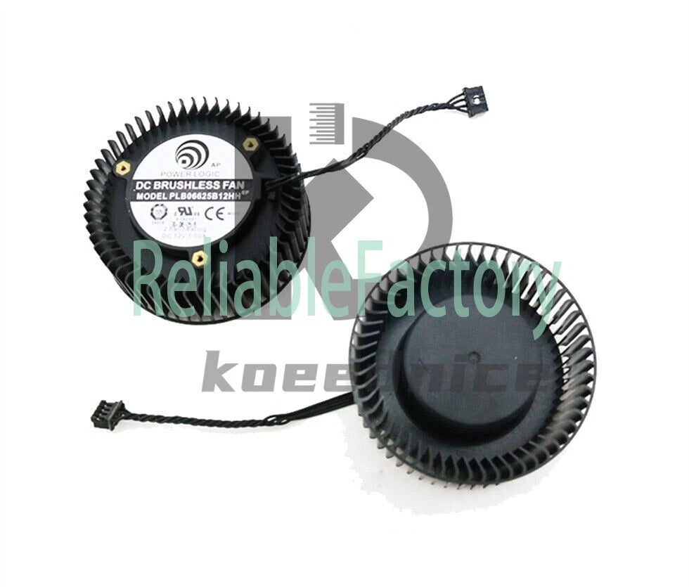 PLB06625B12HH 4Pin 12V 1.0A GTX1060 1070 1080 1080ti Ggraphics Video Card Fan